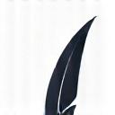 Icon einer Feder und Tinte